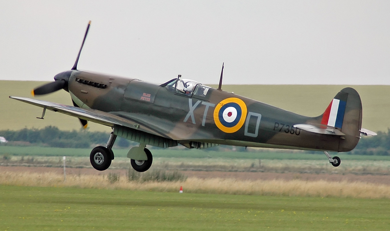 Illustration for article titled Check Out This Royal Air Force Typhoon With A Battle Of Britain Paintjob